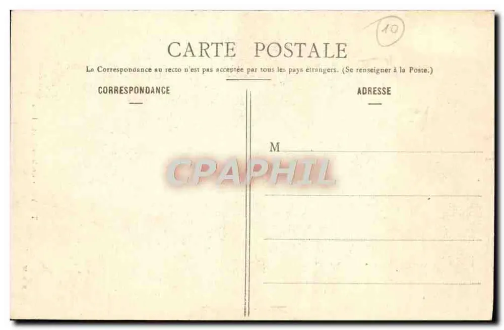 Troyes - Puerta de hierro del Hôtel-Dieu — editor ABAC, serie Coll. S. B. W. - Reverso