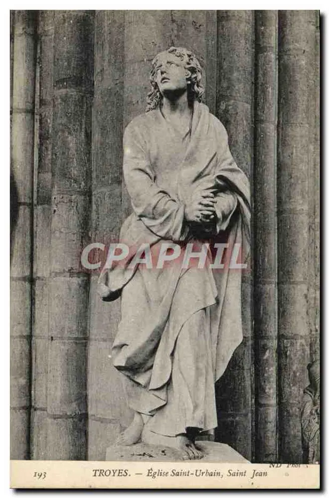 Troyes — Kirche Saint-Urbain, Saint John — ND P801 - Vorderseite