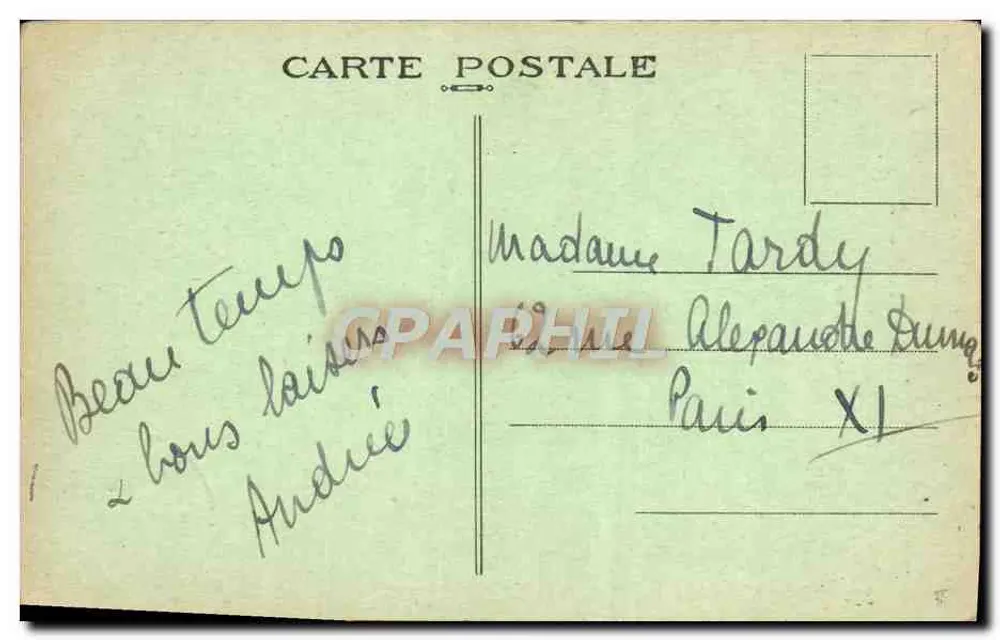 Troyes (Aube) — Ansicht vom Traversin des Callies-Brücke — Ch. Grandjean - Rückseite