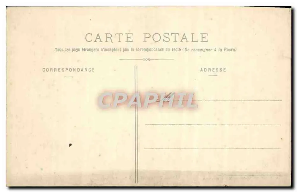 Castelo de Gumery (Aube) - O Parque — G. Lacoste, fotógrafo-editor, Nogent-sur-Seine - Verso