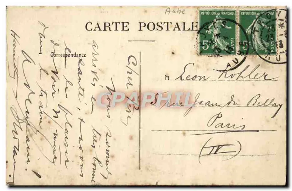 Sainte-Savine — Vista geral — Coleção T. G. - Verso