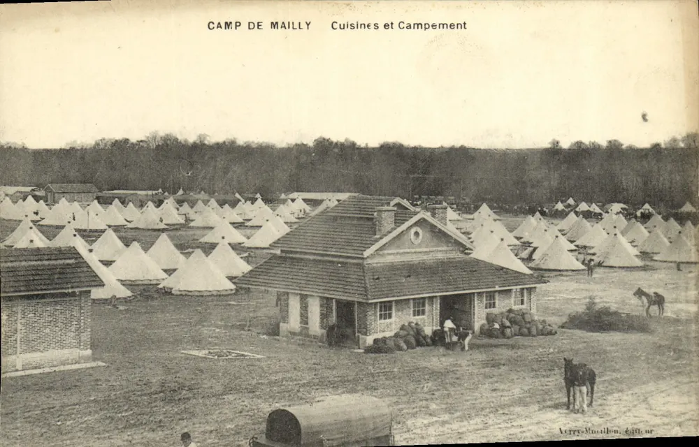 Camp de Mailly — Küchen und Lager — Verrry-Maillen, 6406 nr - Vorderseite
