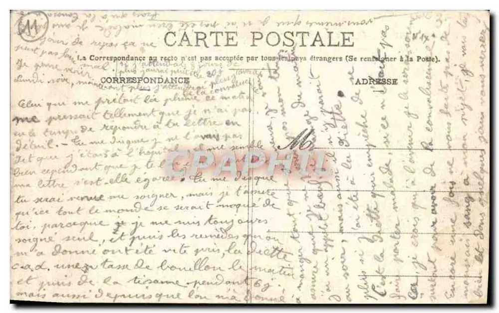NARBONNE — Igreja de São Paulo e Praça — L. Janson - Verso