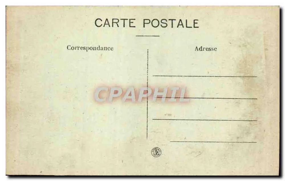 Carcassonne — Castelo forte — Carta postal n°11 - Verso