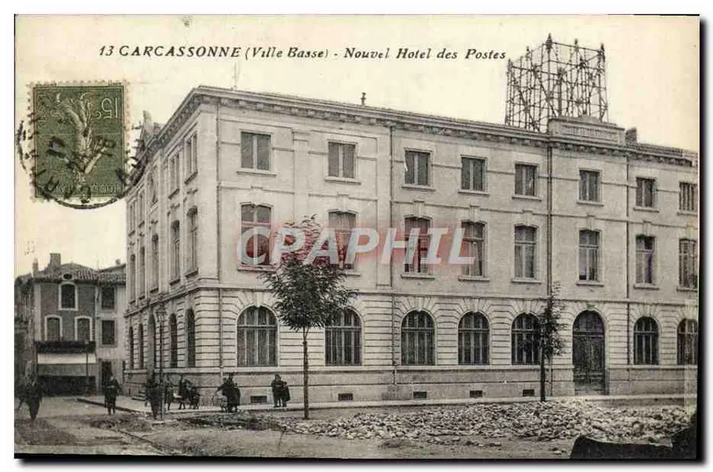 Carcassonne (Ville Basse) - Novo Hotel das Postas - Frente