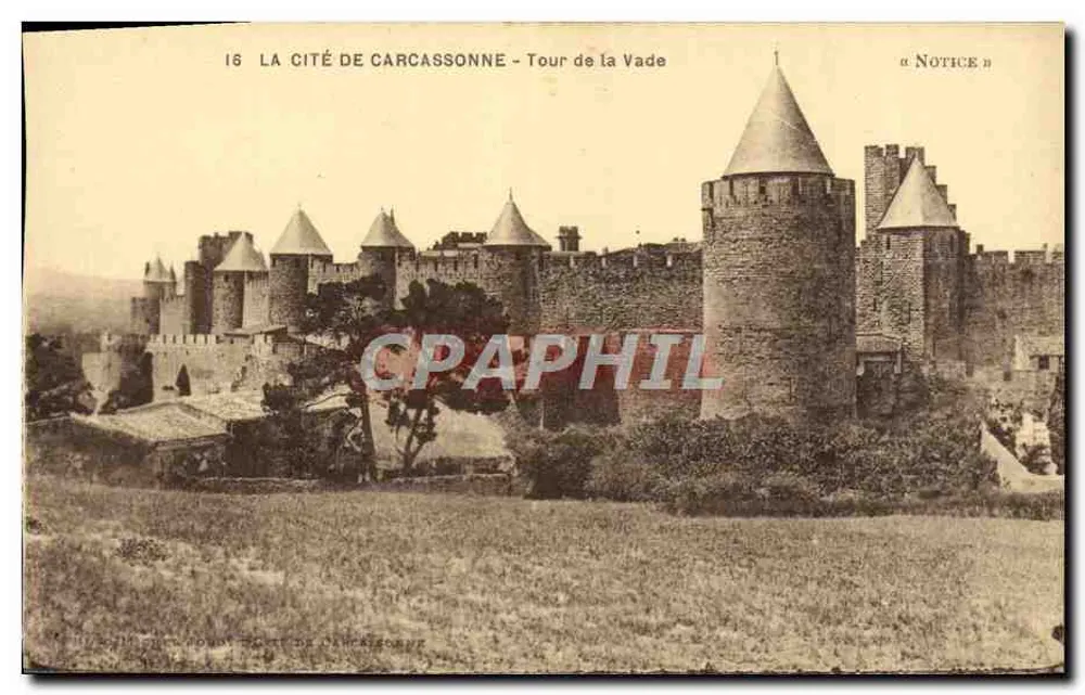 Carcassonne — Torre da Vade — Nota n°16 - Frente