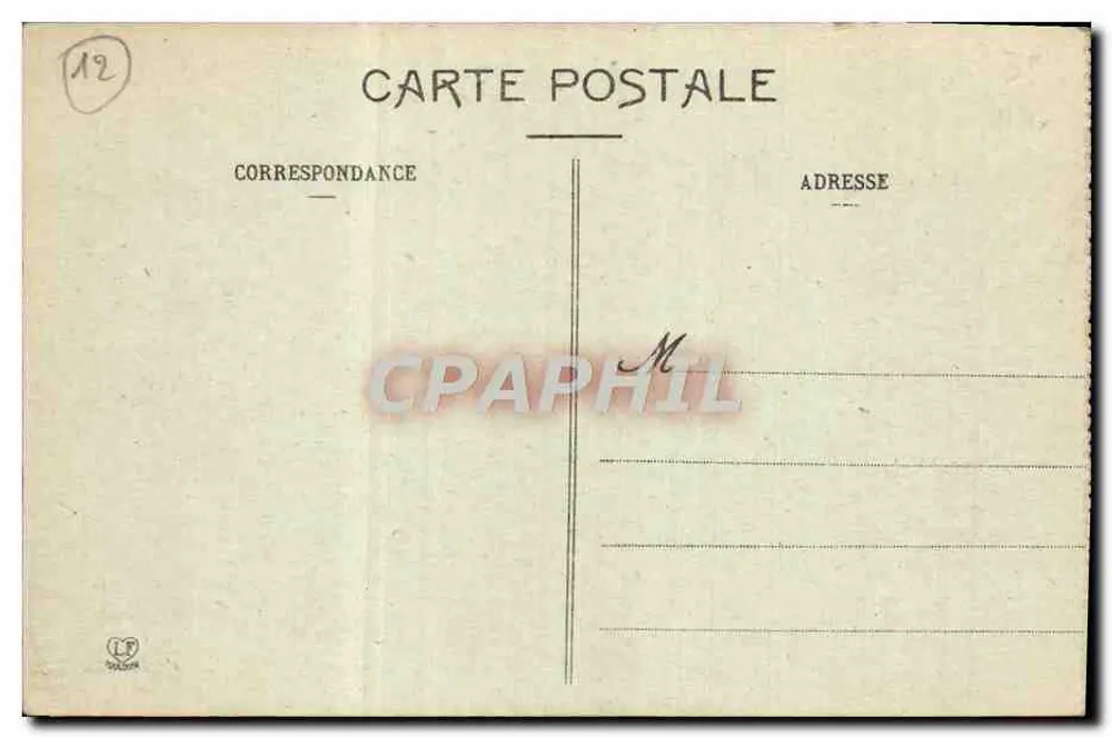Cransac - Vista geral — L'Aveyron, 56 — Fototipia Labouche Frères, Toulouse - Verso