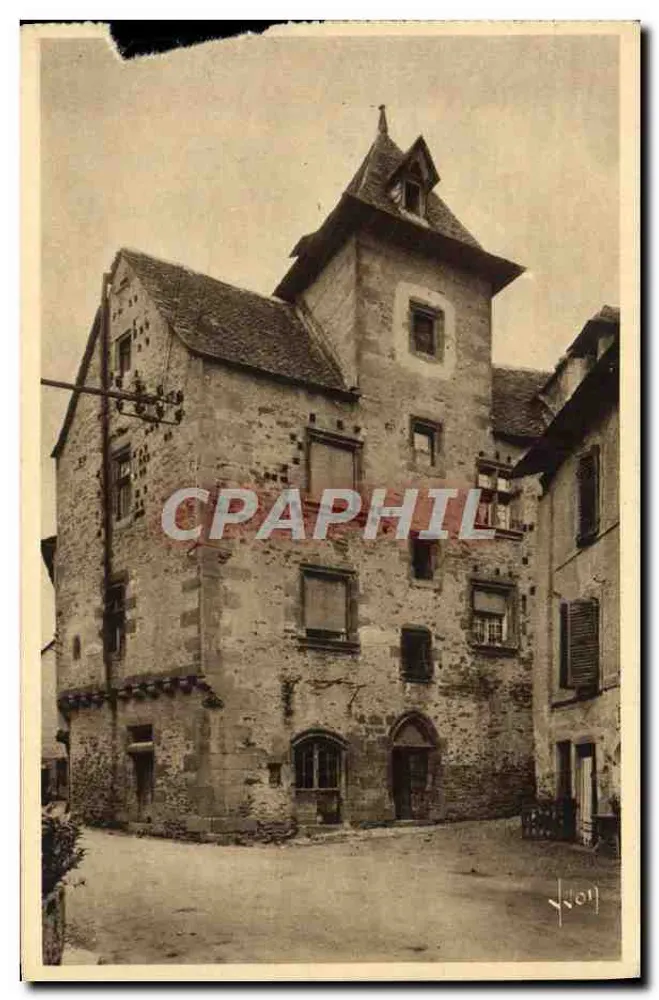 E斯塔因 (Aveyron) — O antigo colégio — Les Éditions d'Art Yvon - Frente