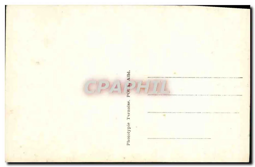 Rodez - Monumento e Catedral — editor APA, n°8 - Verso