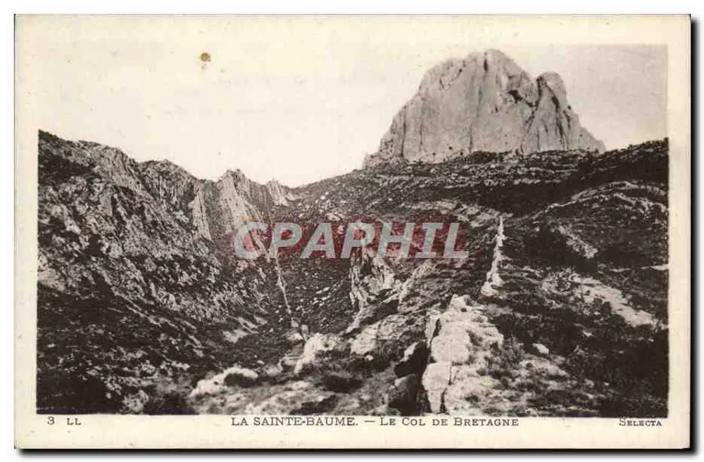 A Santa-Baume — O Col de Bretagne — Selecta - Frente