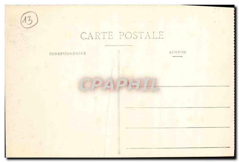Arles - O Teatro Antigo — Bilhete postal antigo n°19, editor não visível - Verso