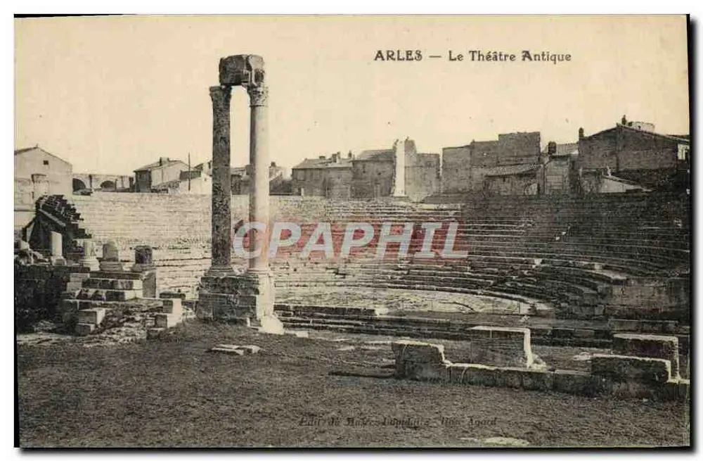 Arles — O Teatro Antigo — Editor de Nice, n° 13 - Frente