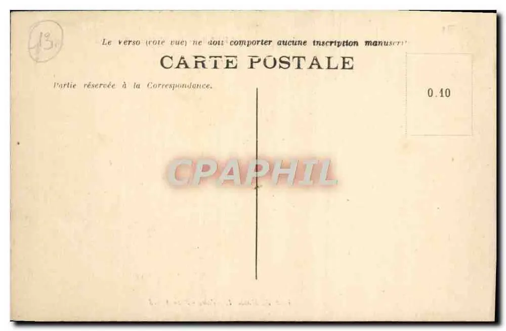 Arles — O Teatro Antigo — Editor de Nice, n° 13 - Verso