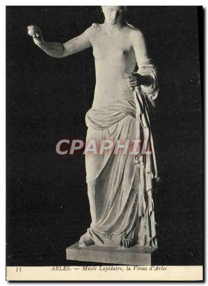 Arles — Museu Lapidário, a Vênus de Arles — n° 55 - Frente