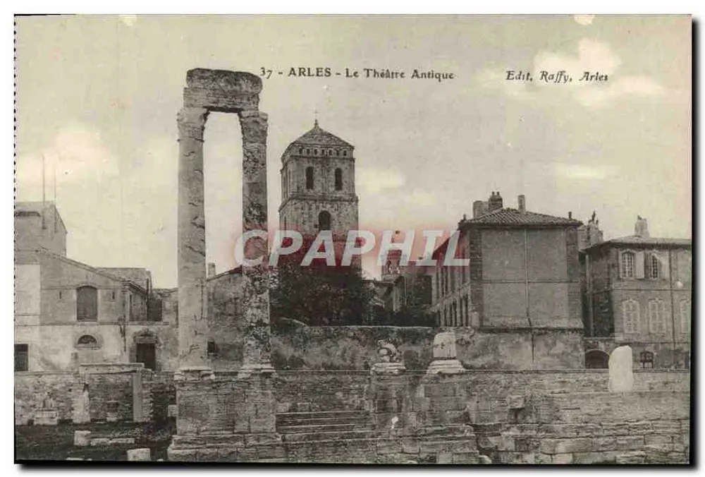 Arles - O Teatro Antigo — editor Raffy, Arles, n°37 - Frente