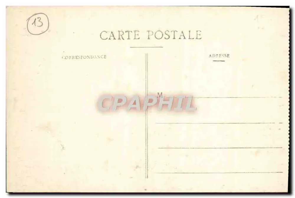 Arles - O Teatro Antigo — editor Raffy, Arles, n°37 - Verso