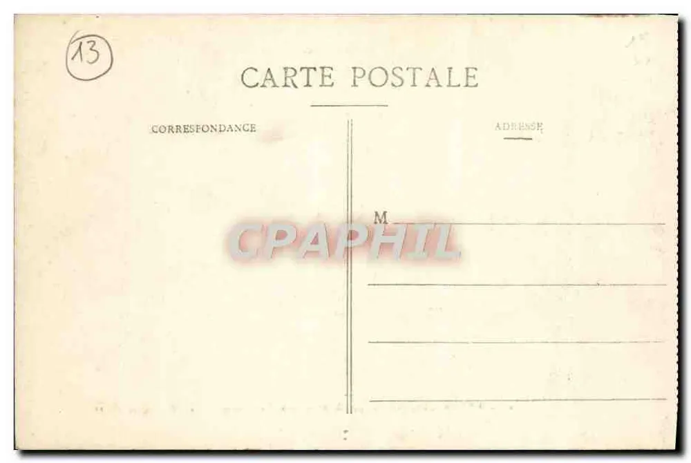 Arles - Les Aliscamps - Die Allee der Gräber — Édit. Raby, Arles - Rückseite