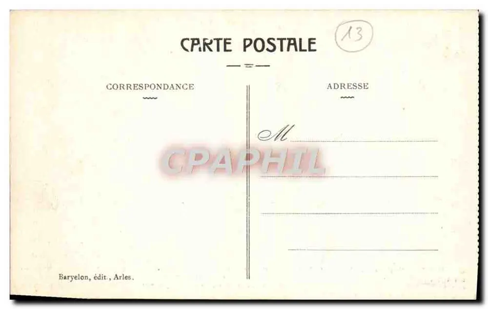 Arles - Grab der Konsuln und Alyscamps-Allee - Rückseite