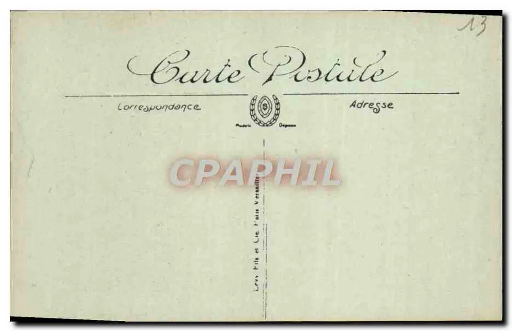Arles — O Teatro Antigo — Selecta, n°75 - Verso