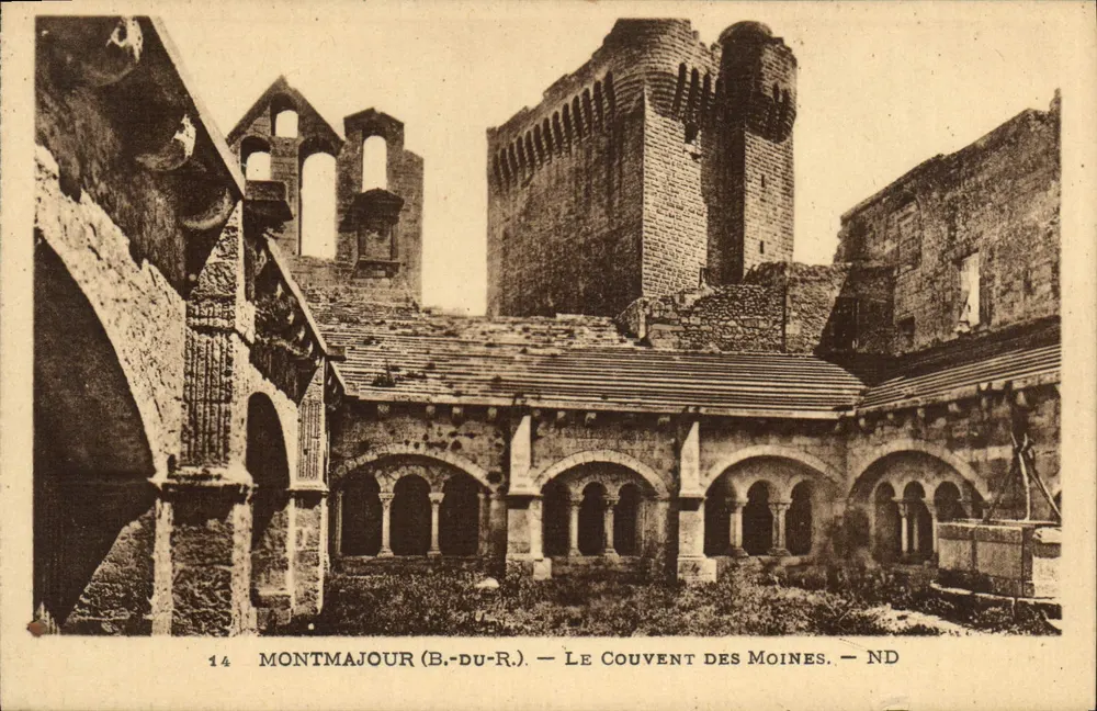 Montmajour (B.-du-R.) — O Convento dos Monges — ND - Frente