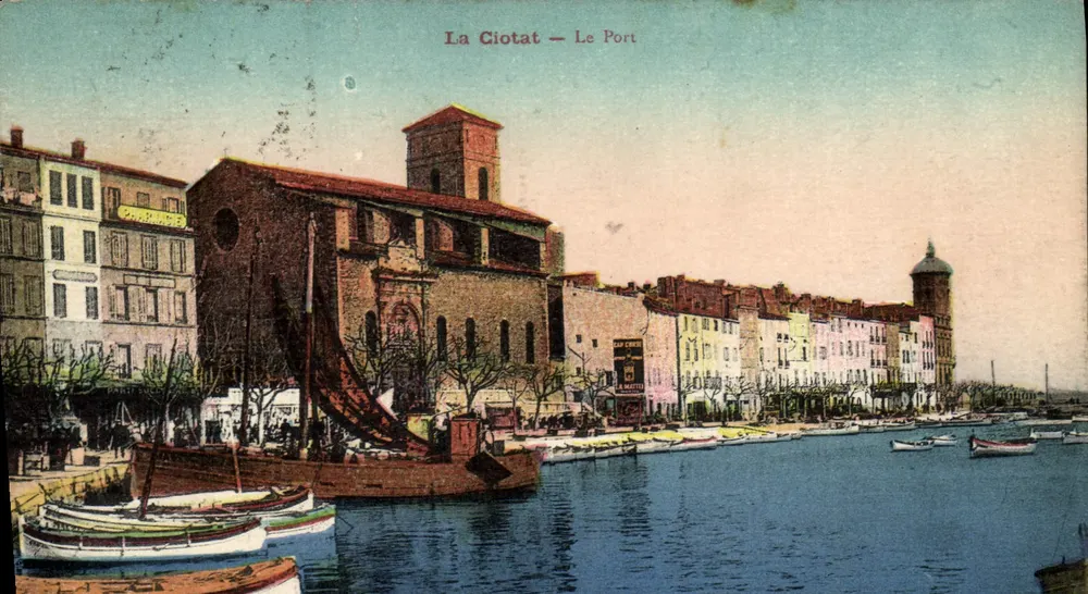 La Ciotat — Het Haven — Tréan, fotograaf - Voorkant