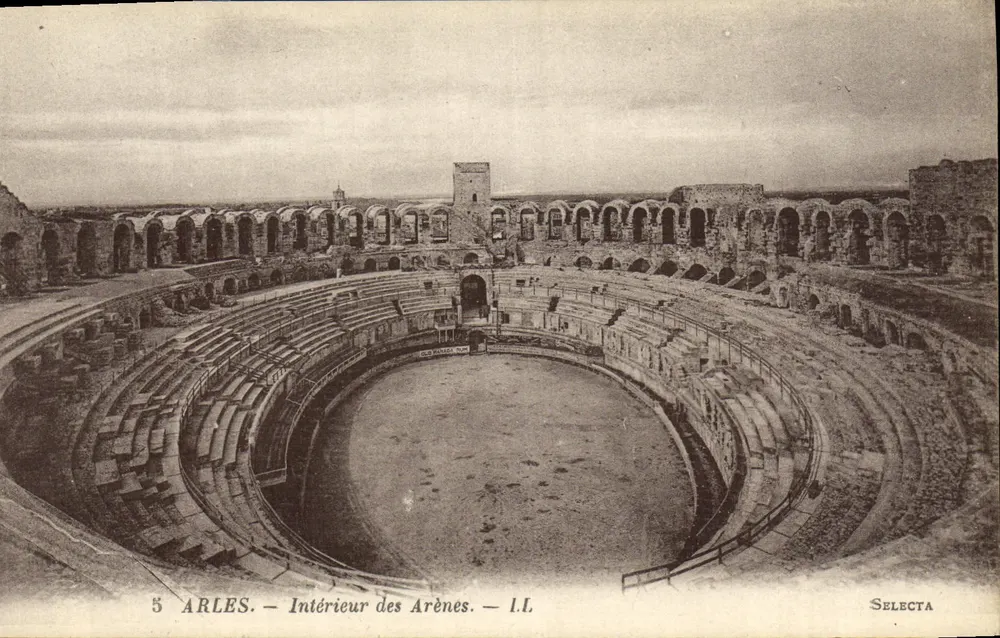 Arles — Interior das Arenas — I.L. — Selecta - Frente
