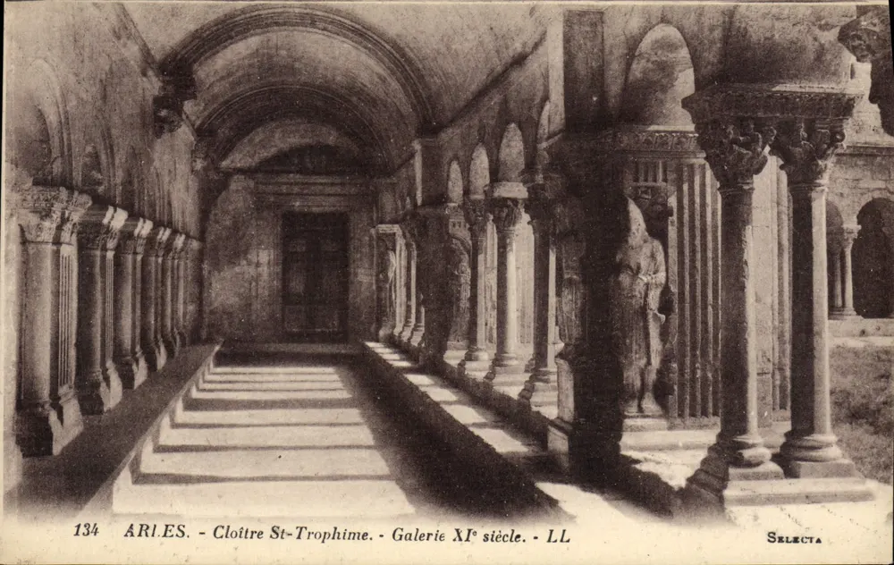 Kloster Saint-Trophime - Galerie des 11. Jahrhunderts — Ariès, Selecta, n°134 - Vorderseite