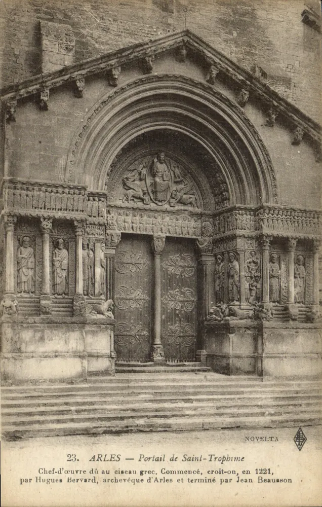 Arles — Portal de São Trofim — NOVELTA - Frente