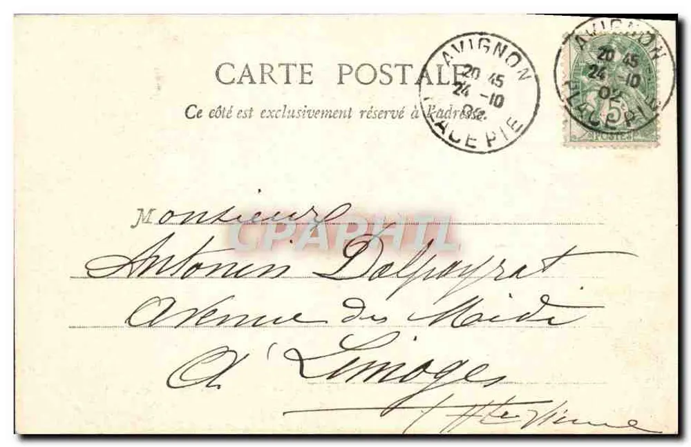 Arles — Cavalcade von Mireille — Kirche Sainte-Marie in Camargue — Edition Giletta, phot., Nice, n° 3090 - Rückseite