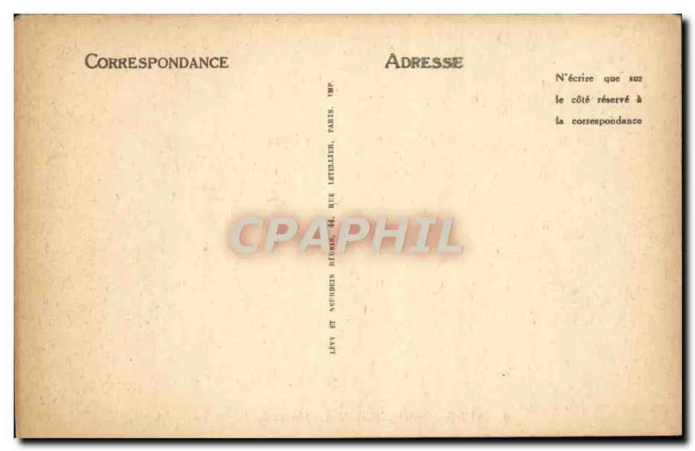 Aix-en-Provence — La Estatua del Rey René — LL. — Editor LL. n°8 - Reverso