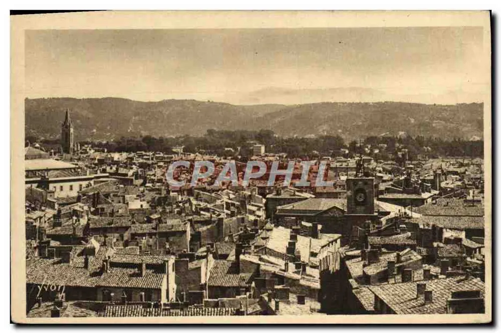 Aix-en-Provence — Vista geral — As Edições de Arte Yvonne, Paris - Frente