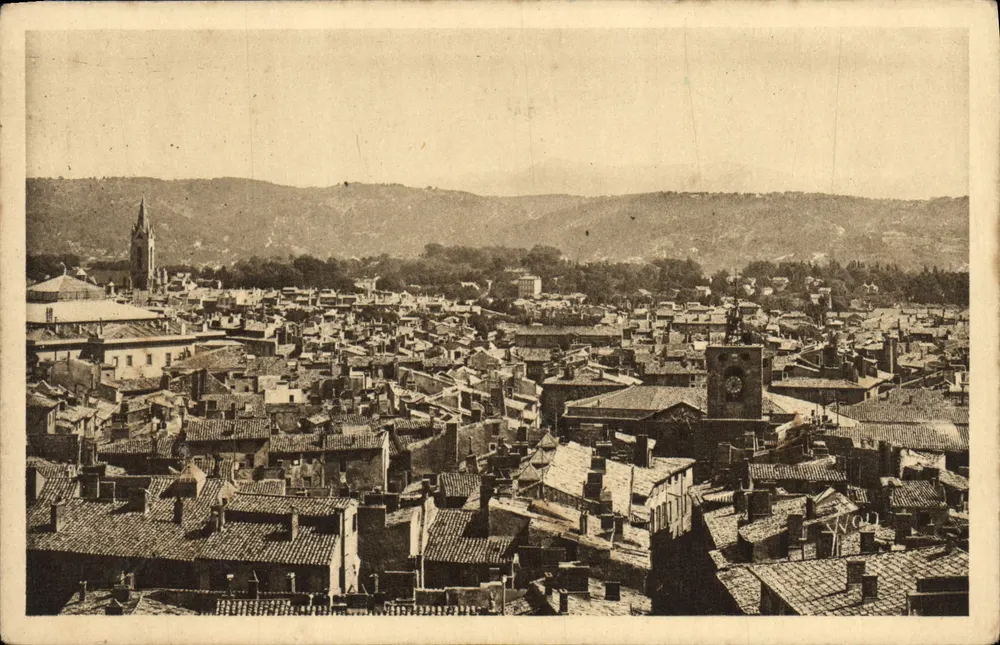 Aix-en-Provence — Ogólny widok — Les Éditions d'Art Lyon - Awers