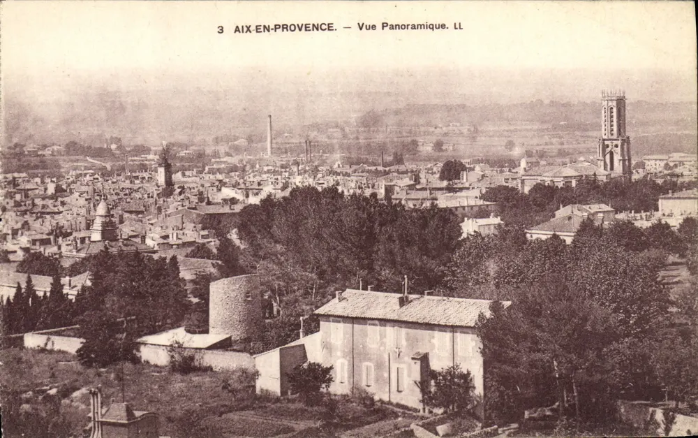 Aix-en-Provence — Vista Panorâmica. LL — Editor LL - Frente