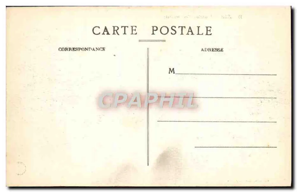 Aix - Fontaine Monumentale — Coleção Jaussaud, n°120 - Verso