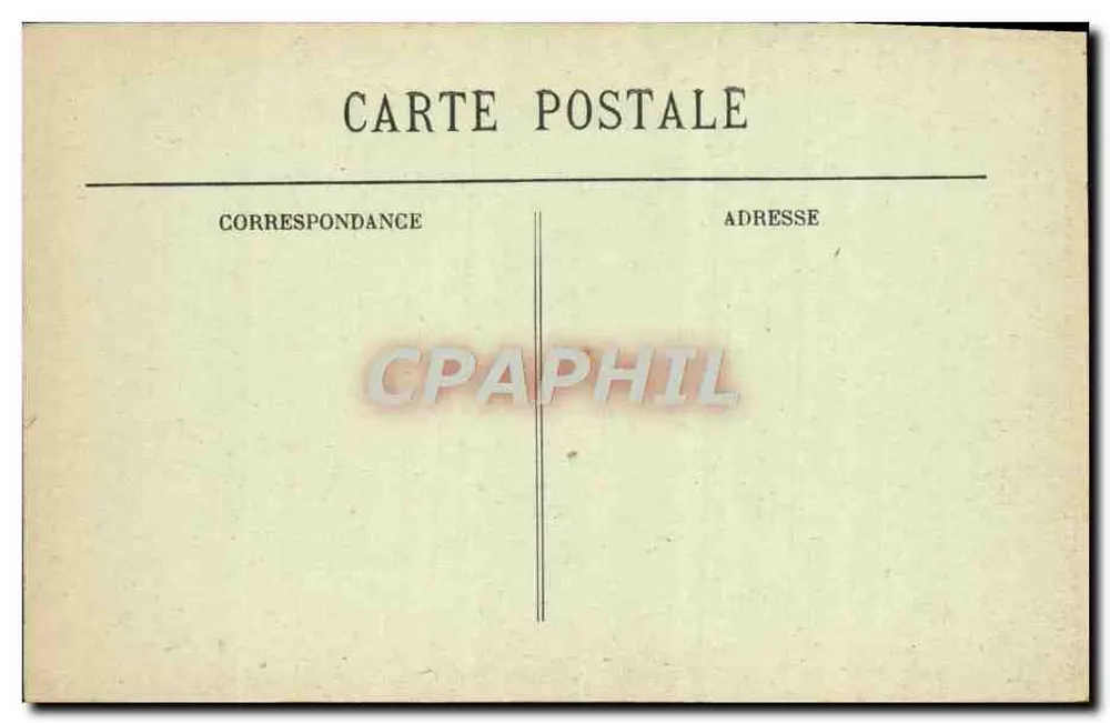 Aix — Uhrturm — Sammlung Jaussaud, Aix - Rückseite