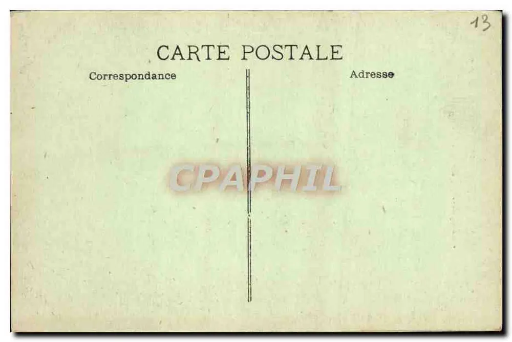 Gitter des Rathauses — Aix-en-Provence — Sammlung Martinet - Rückseite