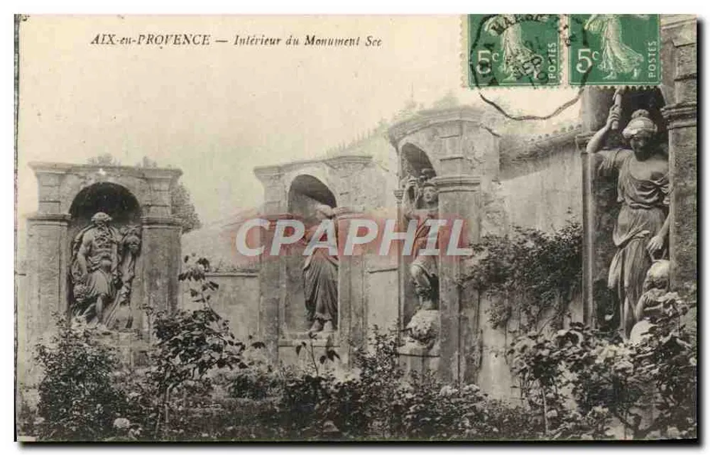 AIX-en-PROVENCE — Interior do Monumento See - Frente