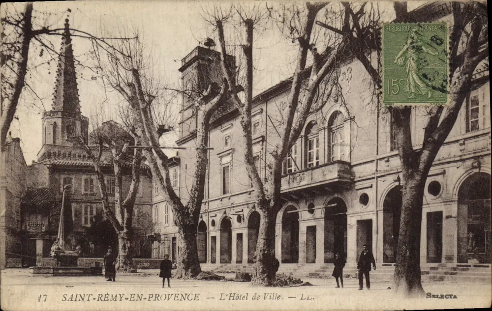 Saint-Rémy-en-Provence — Das Rathaus — LL. — Selecta - Vorderseite