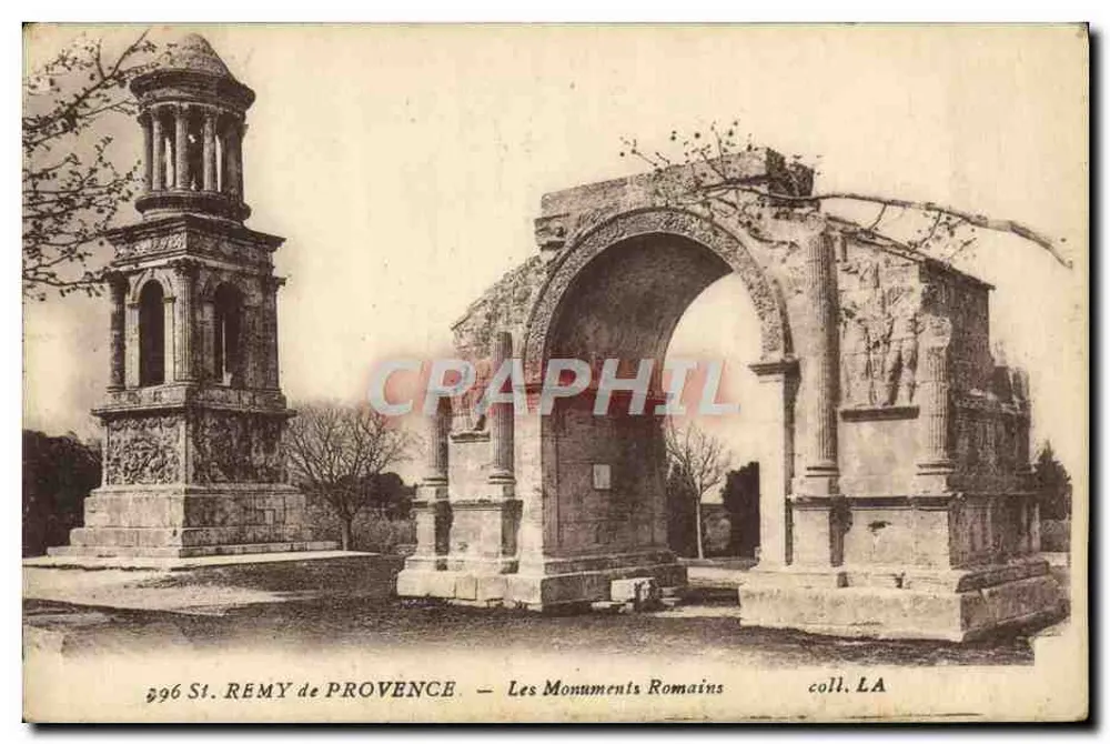 St. Remy de Provence — Os Monumentos Romanos — coll. LA - Frente