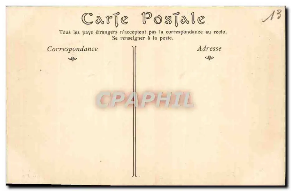 Arles — Arlésiennes au cloître Saint-Trophime — série 192 - Verso