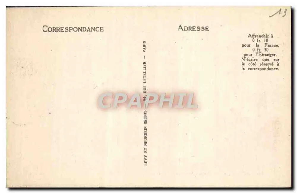 Arles - Les Arènes (partie Nord) — vista de um balcão com colunas — Selecta, n°31 - Verso