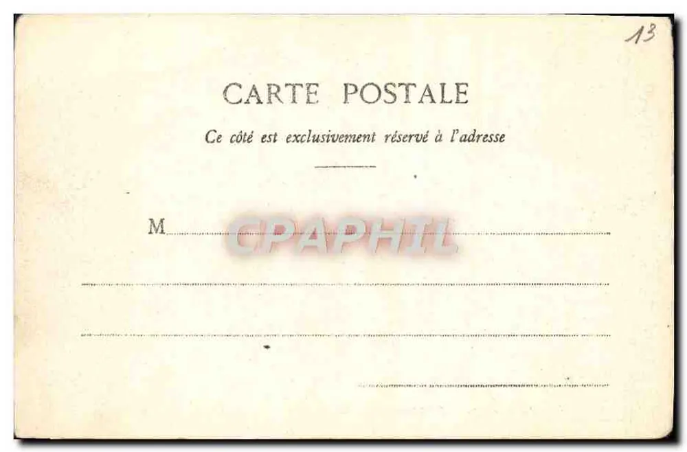 Arles - Aliscamps - Túmulo dos Consules — Edição Giletta, fot. Nice, n° 3138 - Verso