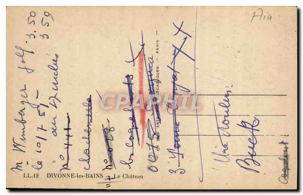 डिवोन-लेस-बैंस — कैस्टल — LL.12 - पीछे