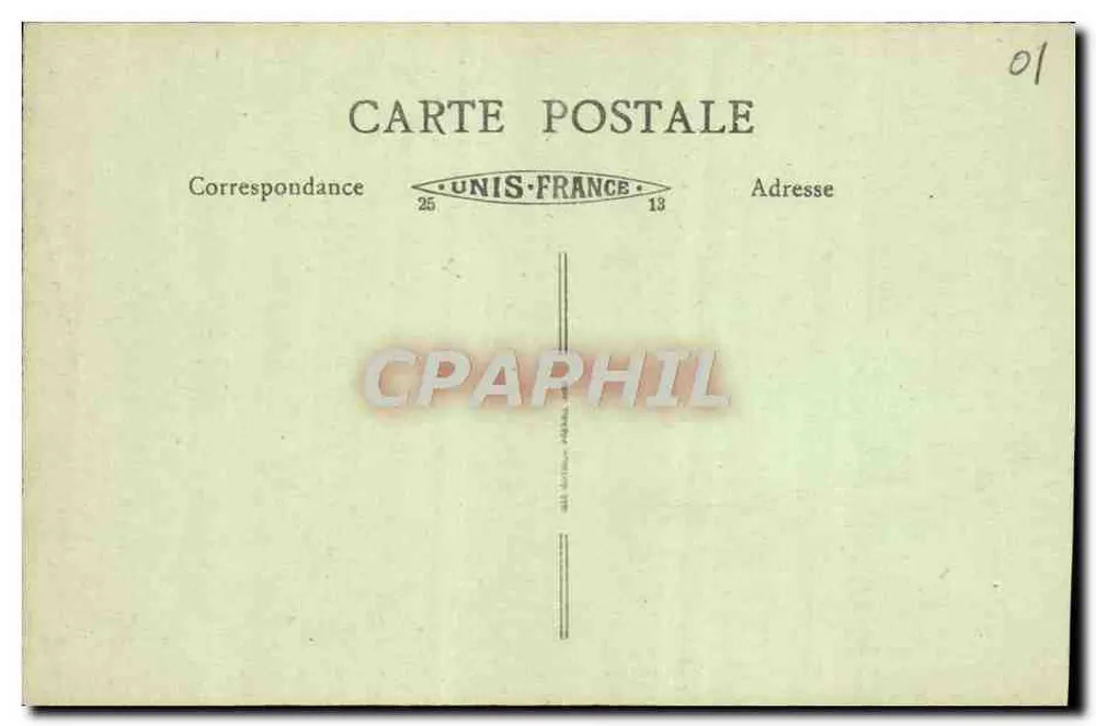 Pays de Gex (Ain) — La Roche coupée, Route de La Faucille — A. F. Luz, Nr. 28 - Rückseite