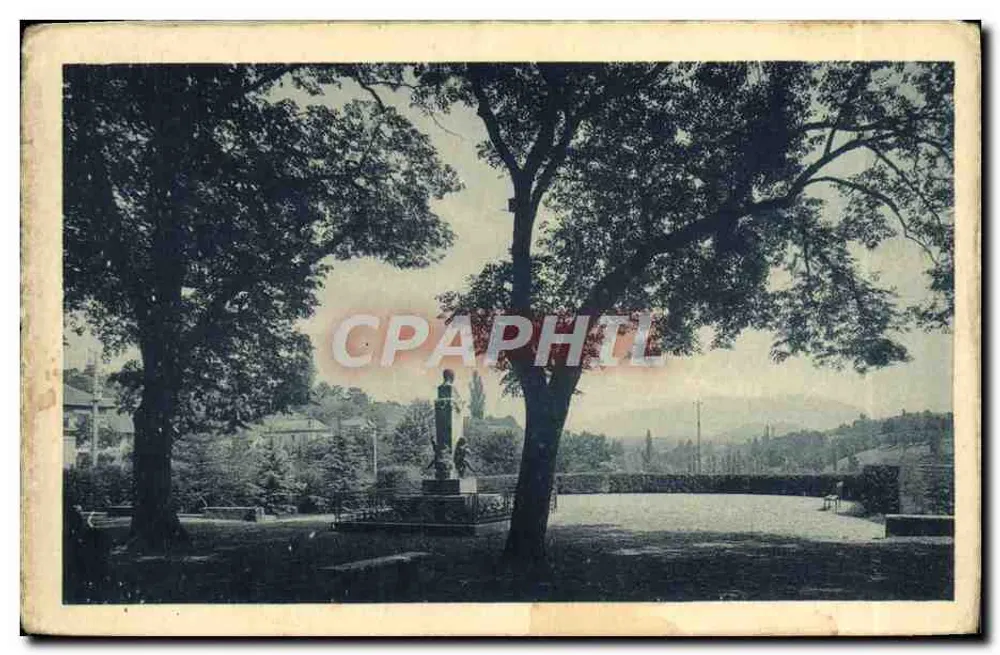 Belley — Denkmal von Brillat-Savarin und der Promenoir — Édition Béroud - Vorderseite