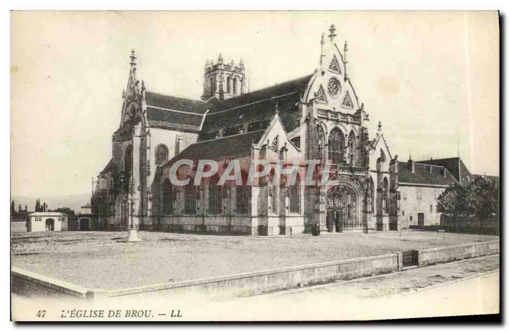 A Igreja de Brou — LL — n°47 - Frente