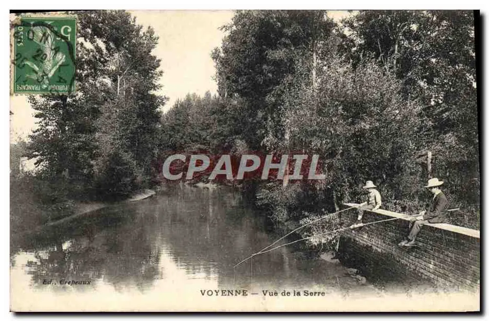 Voyenne — Vista da Serre — Ed. Grebeaux - Frente