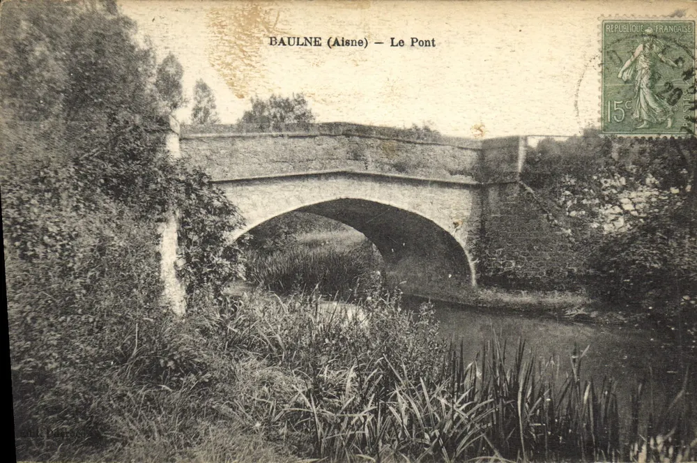 Baulne (Aisne) — O Ponte — Editor não identificado - Frente