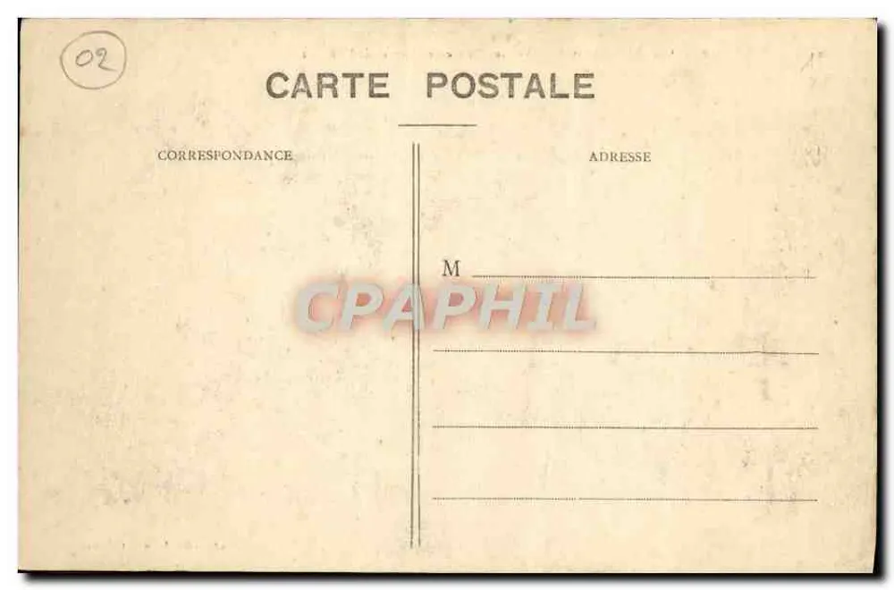 Longpont (Aisne) — Innere Ansicht der Ruinen der Abtei — Bollet, Verlag Longpont (Aisne) - Rückseite