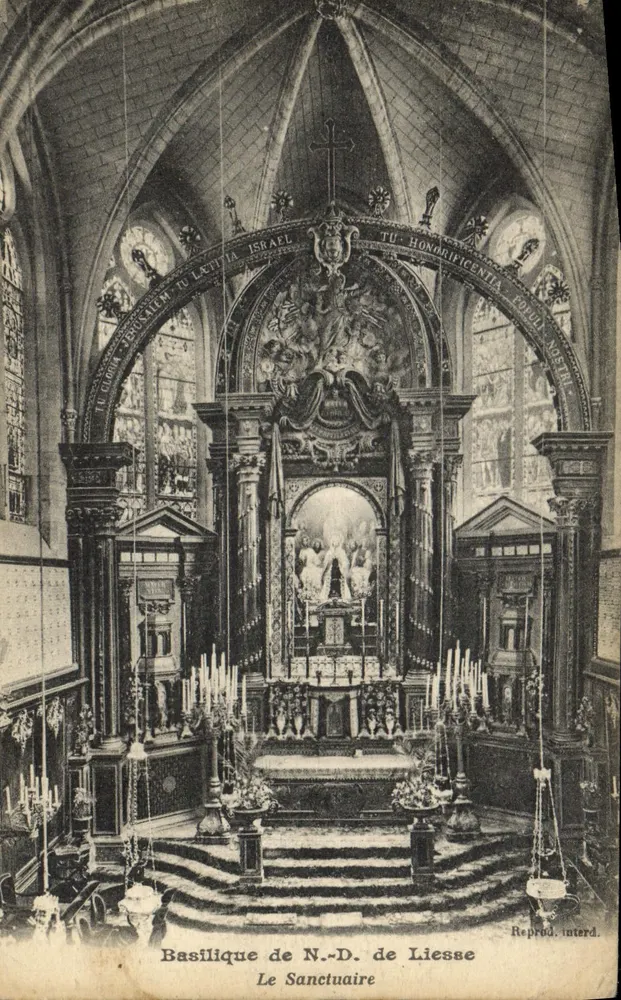 Basilika von N.-D. de Liesse — Das Heiligtum — Reprod. interd. - Vorderseite